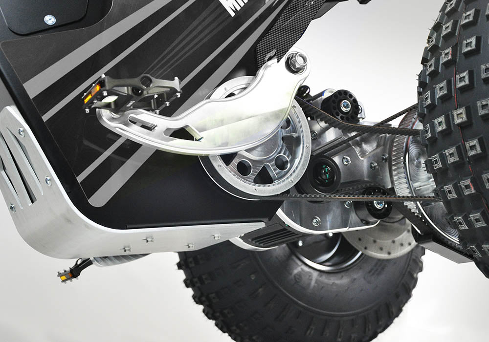MINI RCR T3 - Black with Black Carbon Fenders