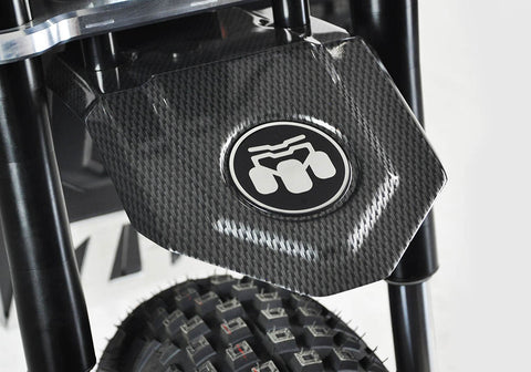 MINI RCR T3 - Black with Black Carbon Fenders