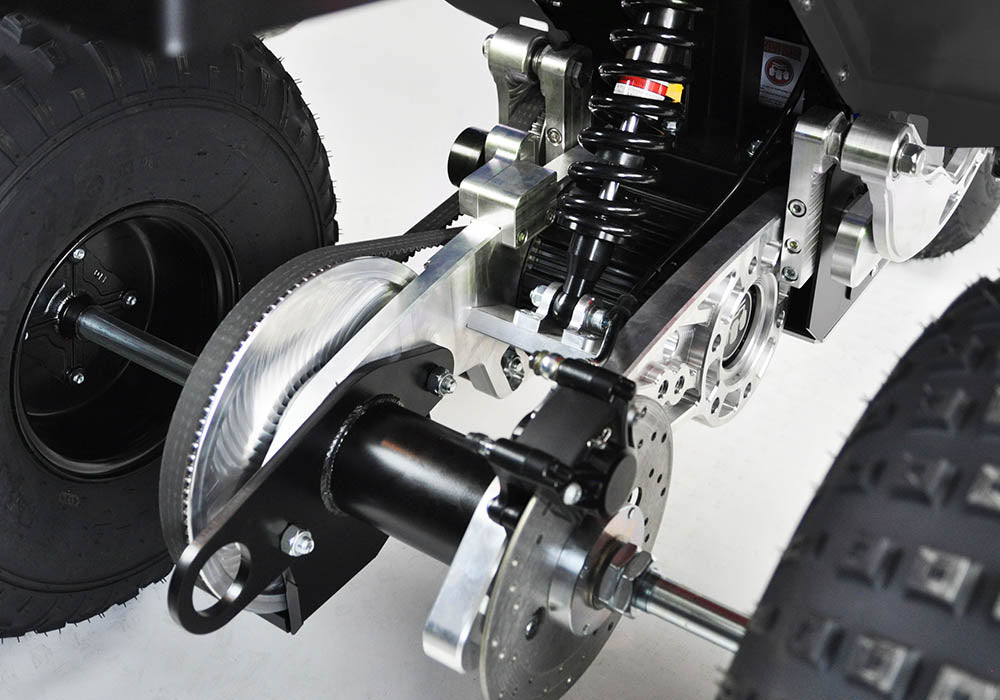 MINI RCR T3 - Black with Black Carbon Fenders