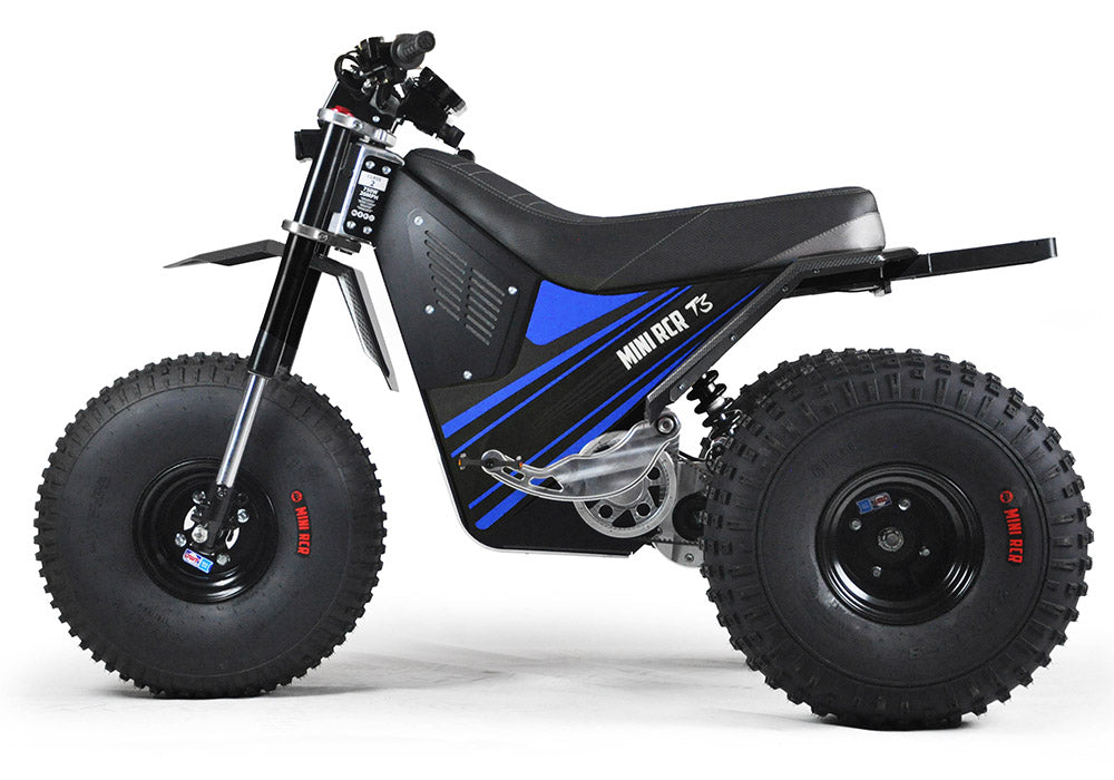 MINI RCR T3 - Blue with Black Carbon Fenders