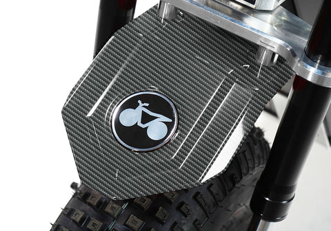 MINI RCR F2 - Black with Black Carbon Fenders