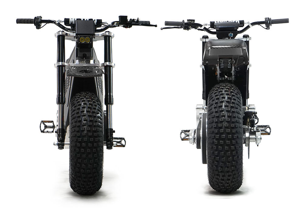 MINI RCR F2 - Black with Black Carbon Fenders
