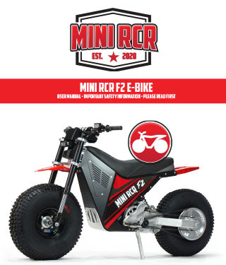 F2 TWO WHEELER INSTRUCTION MANUAL