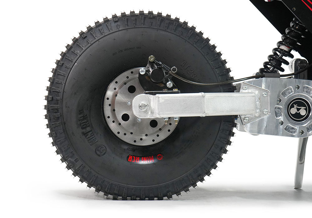 MINI RCR F2 - Black with Black Carbon Fenders