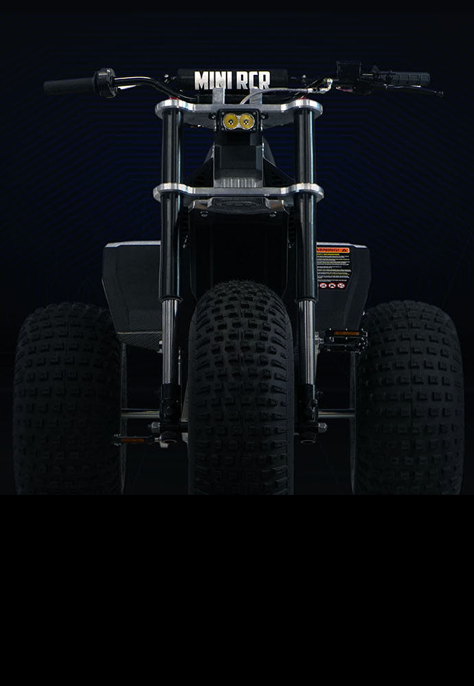 Mini RCR - Electric Three Wheel E-Bike – MINI RCR