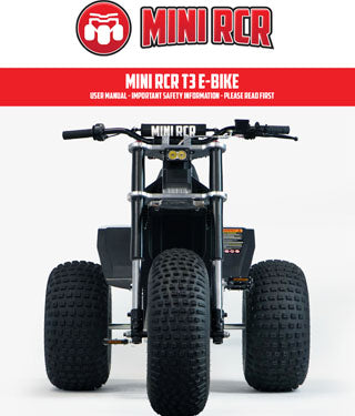 T3 THREE WHEELER INSTRUCTION MANUAL