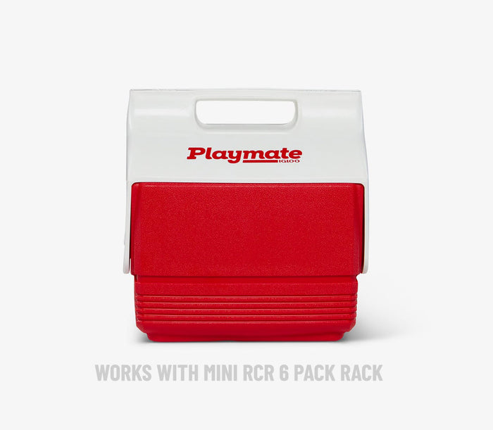 6 Pack Rack Cooler - Red
