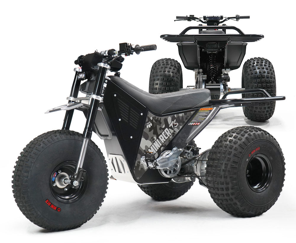 Mini RCR T3 WOODSMAN Signature Edition front and rear views