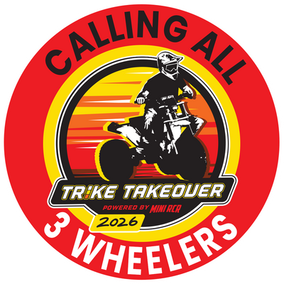 Trike Takeover 2026 — calling all three-wheelers, powered by MINI RCR