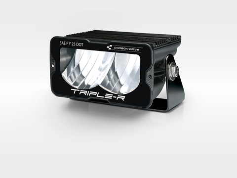 Triple-R Carbon-2 DRIVE LED Light – Yellow Dip